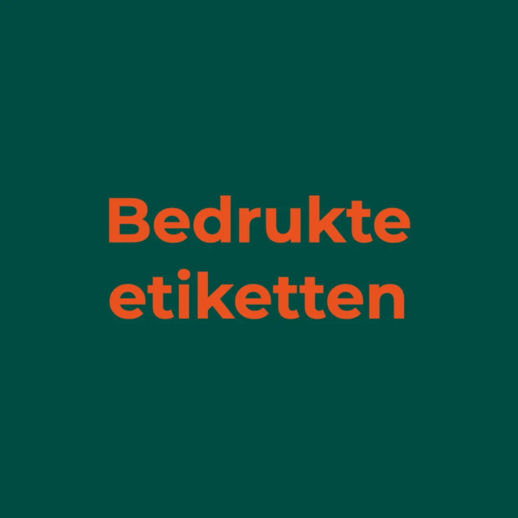 P&D Bedrukte etiketten