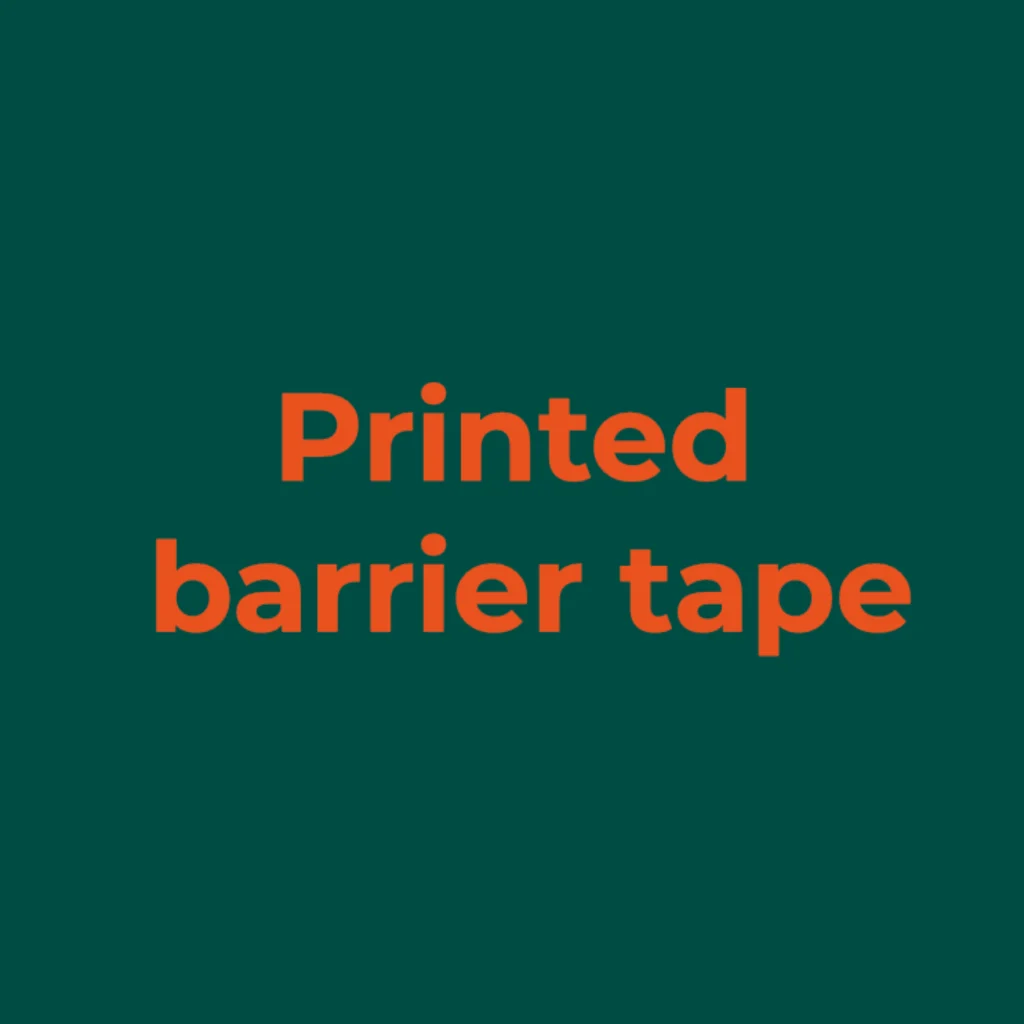 P&D Group printed barrier tape