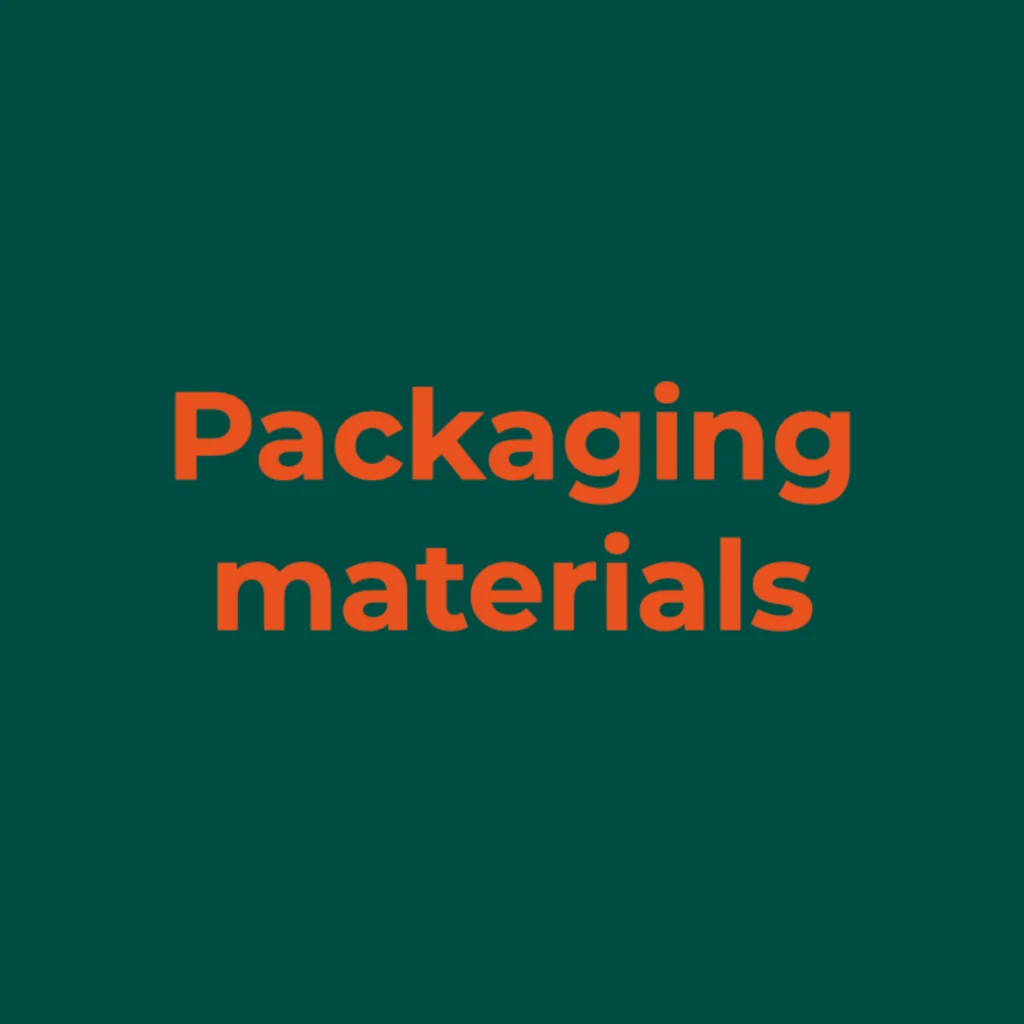 P&D Group packing materials